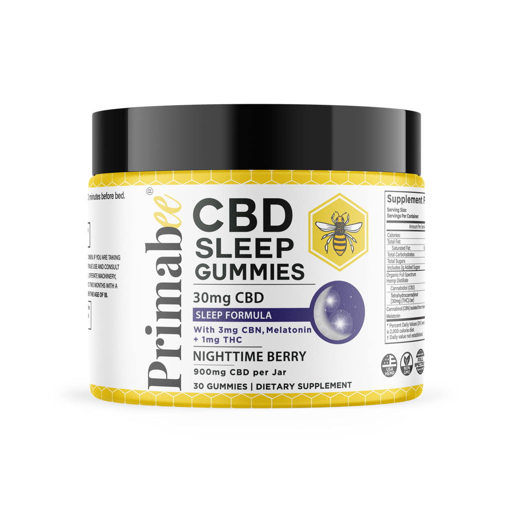 Full Spectrum CBD Sleep Gummies with CBN, Melatonin, and Delta-9
